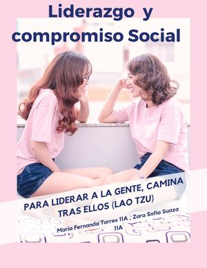 Liderazgo Y Compromiso Social