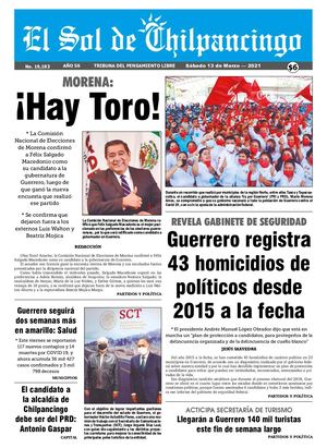 El Sol De Chilpancingo 13 Marzo 2021