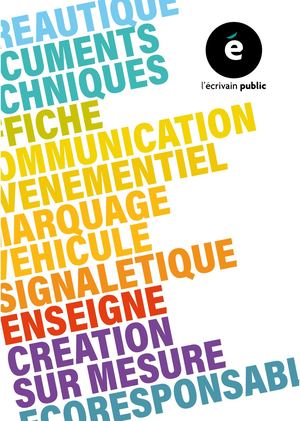Catalogue Ecrivain Public
