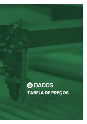 Tabela de Preços Laser DADOS