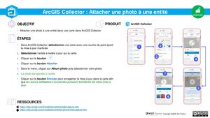 Arc GIS Collector - Attacher Une Photo à Une Entité.