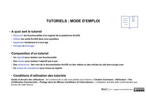 Tutoriels - Mode D'emploi