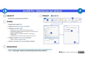 Arc GIS Pro - Sélectionner Par Attributs