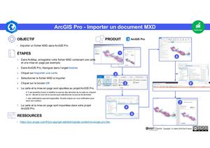 Arc GIS Pro - Importer Un Document MXD