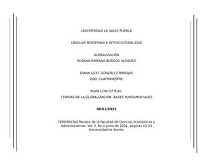 Teorías De La Globalización