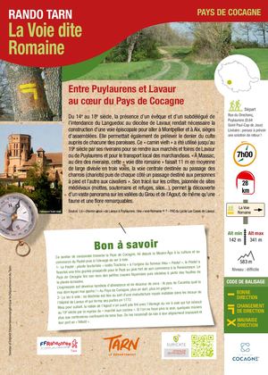 Rando Cocagne La Voie Romaine