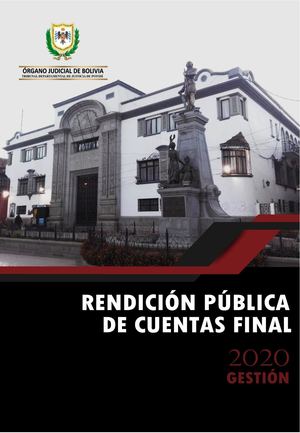 Rendición De Cuentas Final 2020