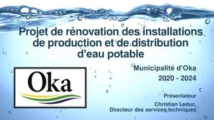 Présentation citoyenne :  Projet d'eau potable