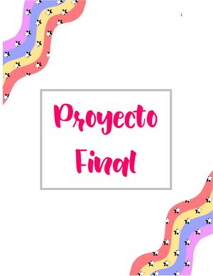 Proyecto Final