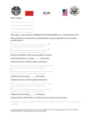 Notice Of Claim Allodium Title Land Trust