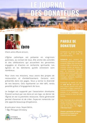 Journal Des Donateurs n°1