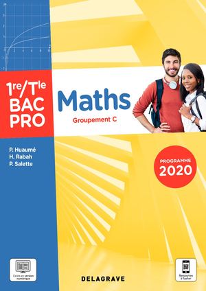 Extrait Pochette Mathématiques 1re-Tle - Groupement C -9782206105475