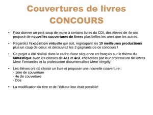 Couvertures de livres 4e