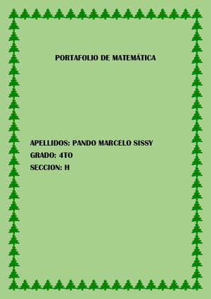 Portafolio Pando Marcelo Sissy