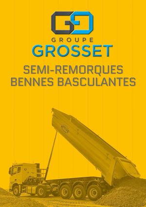 Semi-remorques bennes Meiller