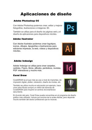 Aplicaciones De Diseño