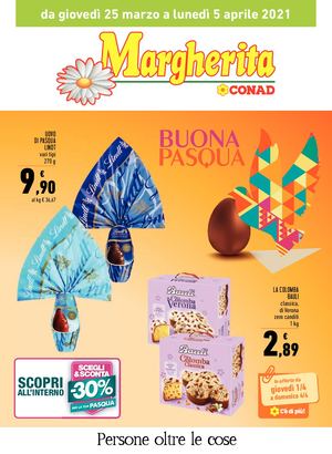 Volantino Conad Margherita Toscana Nord Ovest 25 Marzo 5 Aprile