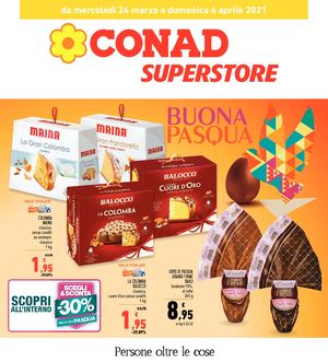 Volantino Conad Superstore Lazio Nord Ovest 24 Marzo 4 Aprile