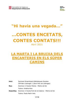 16 La Marta i la bruixa dels encanteris en els súper camins