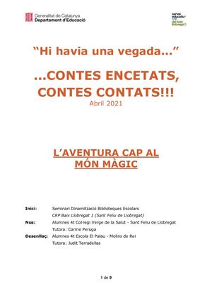 28 L'aventura cap al món màgic