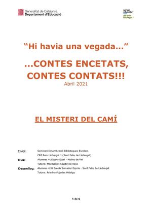 29 El misteri cel camí