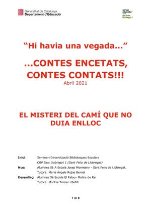 32 El misteri del camí que no duia enlloc