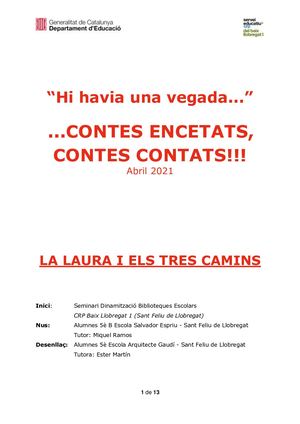 33 La Laura i els tres camins