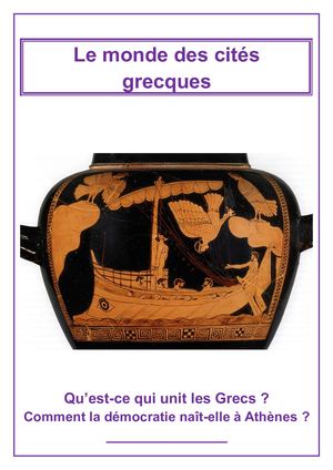 Le Monde Des Cites Grecques