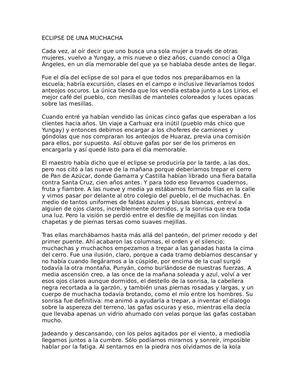 Eclipse De Una Muchacha Zavaleta