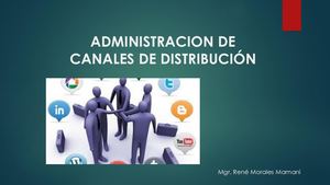 Administración De Canales De Distribución