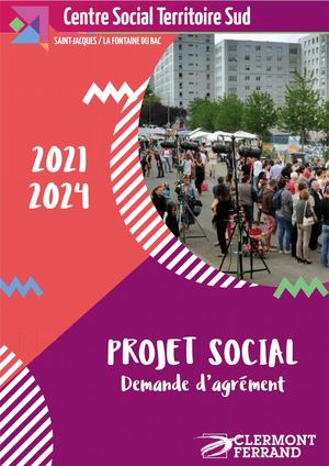 Projet Social Centre Social Sud