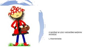 O Wiośnie W Lesie I Wiewiórki Ważnym Interesie L Krzemieniecka