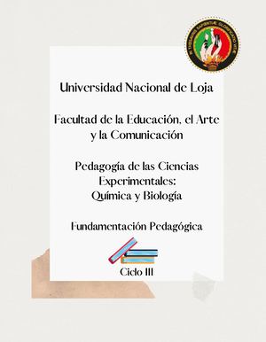 Fundamentación Pedagógica Grupo 4