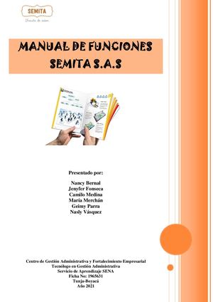Manual De Funciones