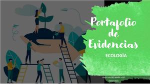 Portafolio De Evidencias Ecologìa