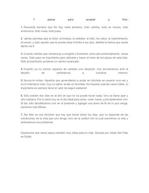 7 Pasos Para Aceptar Y Fluir