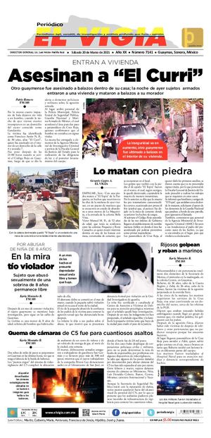 20 de marzo del 2021