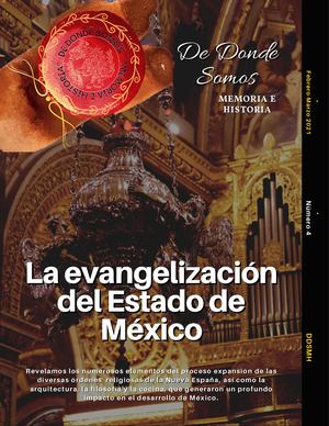 #4 La Evangelización Del Estado De México