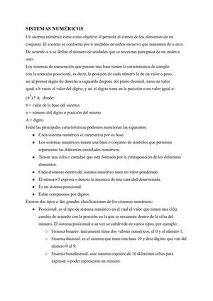 Sistemas De Numeracion