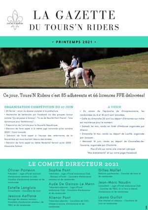 Gazette Printemps 2021