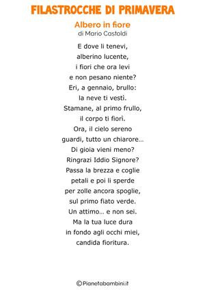 Filastrocche Primavera