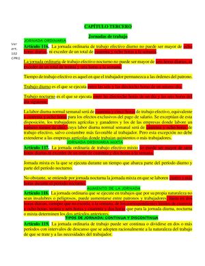 Jornadas De Trabajo