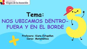 Clase 3 Dentro Fuera Y En El Borde