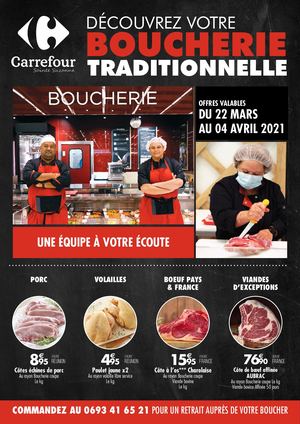 Carrefour Sainte Suzanne flyer Boucherie