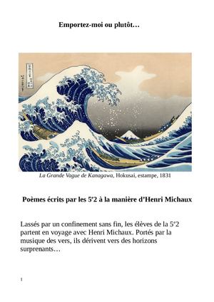 Dans les pas d'Henri Michaux