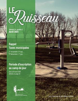 Bulletin Le Ruisseau - Volume 24 No. 02 Avril 2021