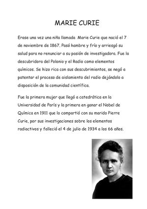 Marie Curie