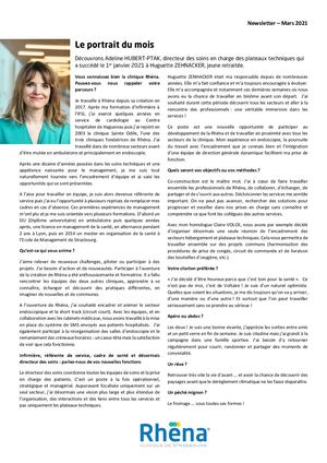 Le portrait du mois - mars 2021 : Adeline HUBERT-PTAK