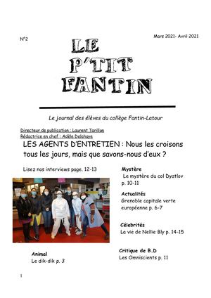 Le P'tit Fantin n°2