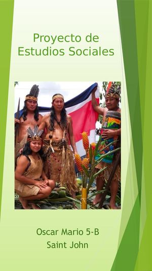 Etnias De Costa Rica Revista